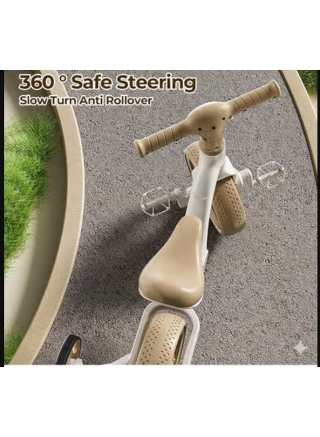 wanyu Kids Tricycle, Kids Balance Bike, Toddler Tricycle with Footrest for 2-5 Years Old - Image 3